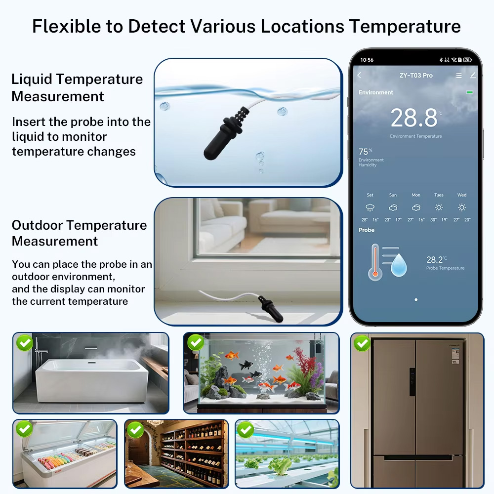 External Waterproof Probe Temp - огляд і ціна Temperature Humidity Sensor