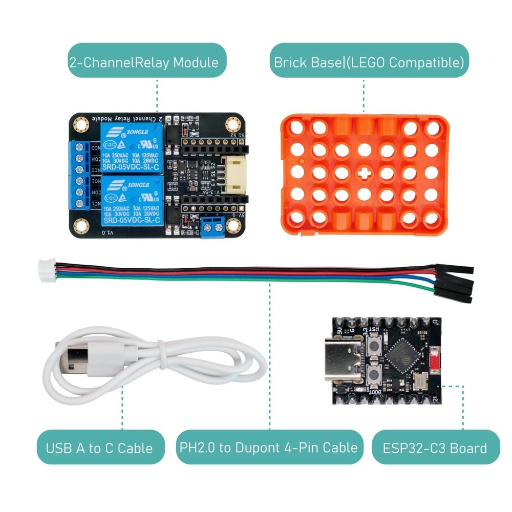 2CH Relay Module Input5V Activ - огляд і ціна Home Automation With Arduino