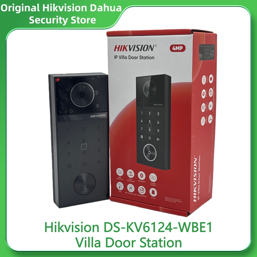 Hikvision DS-KV6124-WBE1 Villa - огляд і ціна Smart Doorbell Wired