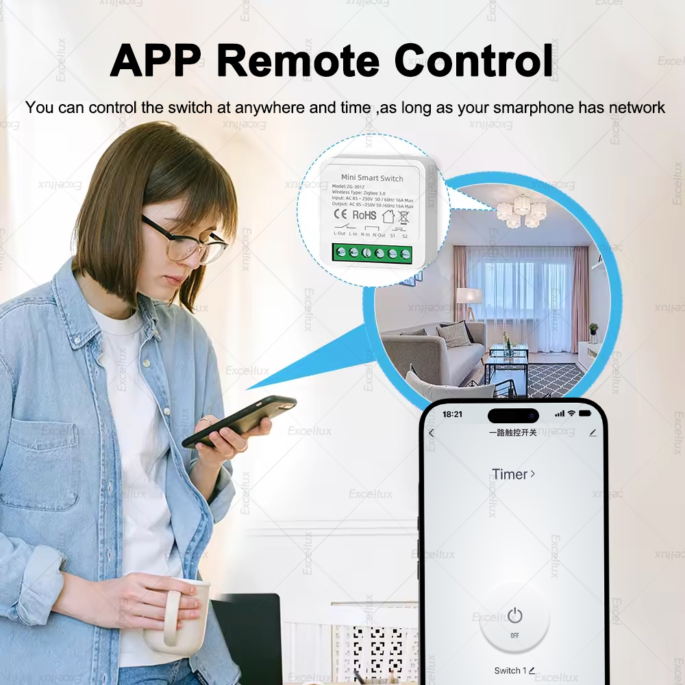 16A Zigbee 3.0 Mini Smart DIY  - огляд і ціна Diy Home Automation Controller