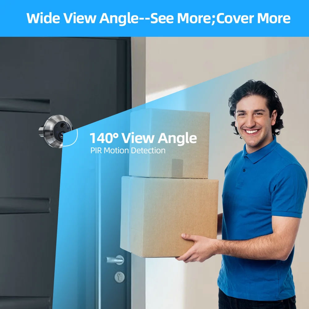 Tuya Smart 5MP 140° Wide View  - огляд і ціна Smart Doorbell Wired