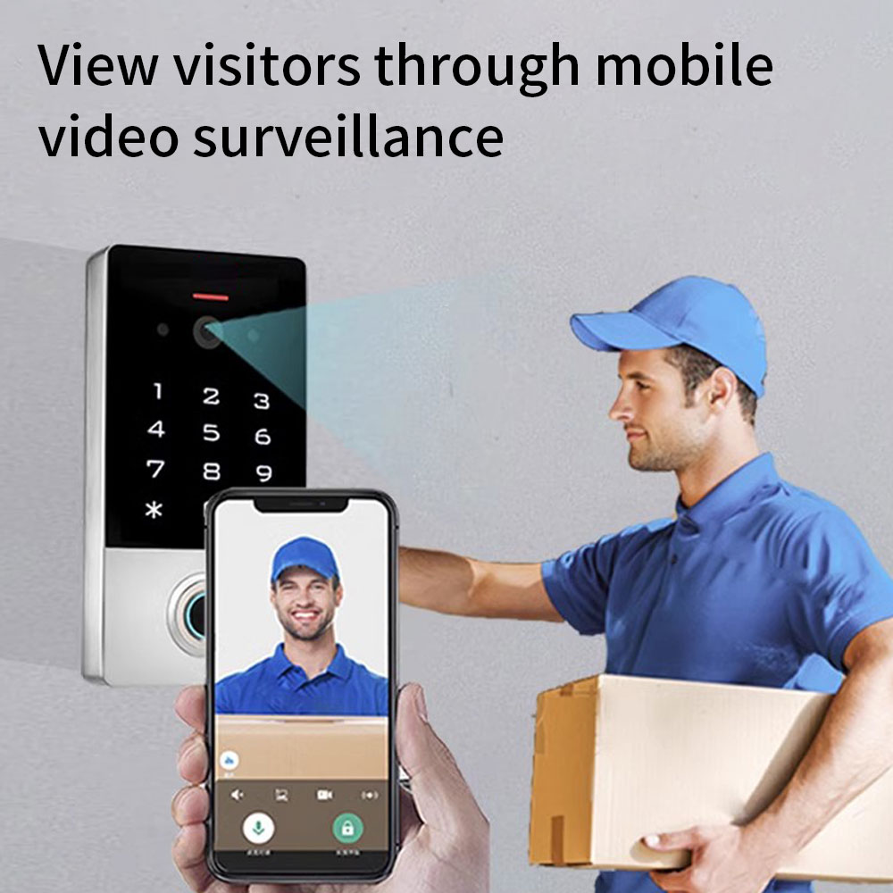 Video Intercom WiFi Fingerprin - огляд і ціна Smart Doorbell Wired