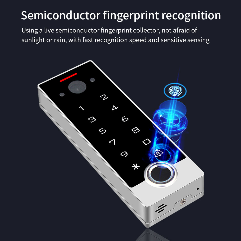 Video Intercom WiFi Fingerprin - огляд і ціна Smart Doorbell Wired