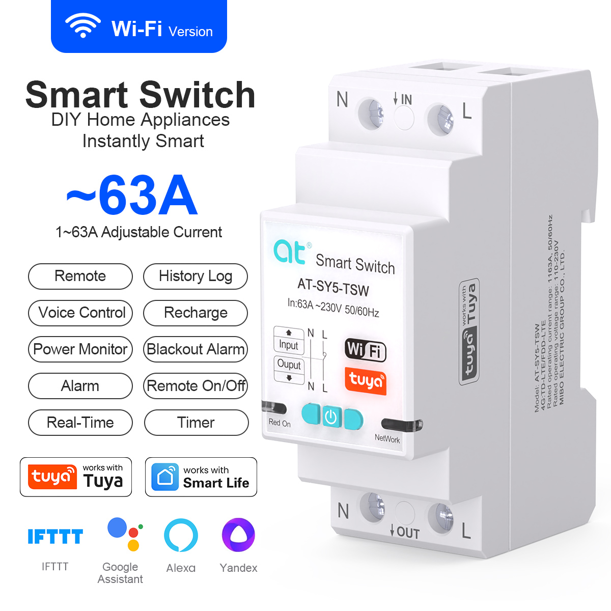 Smart Switch Circuit Breaker T - огляд і ціна Home Automation Industry
