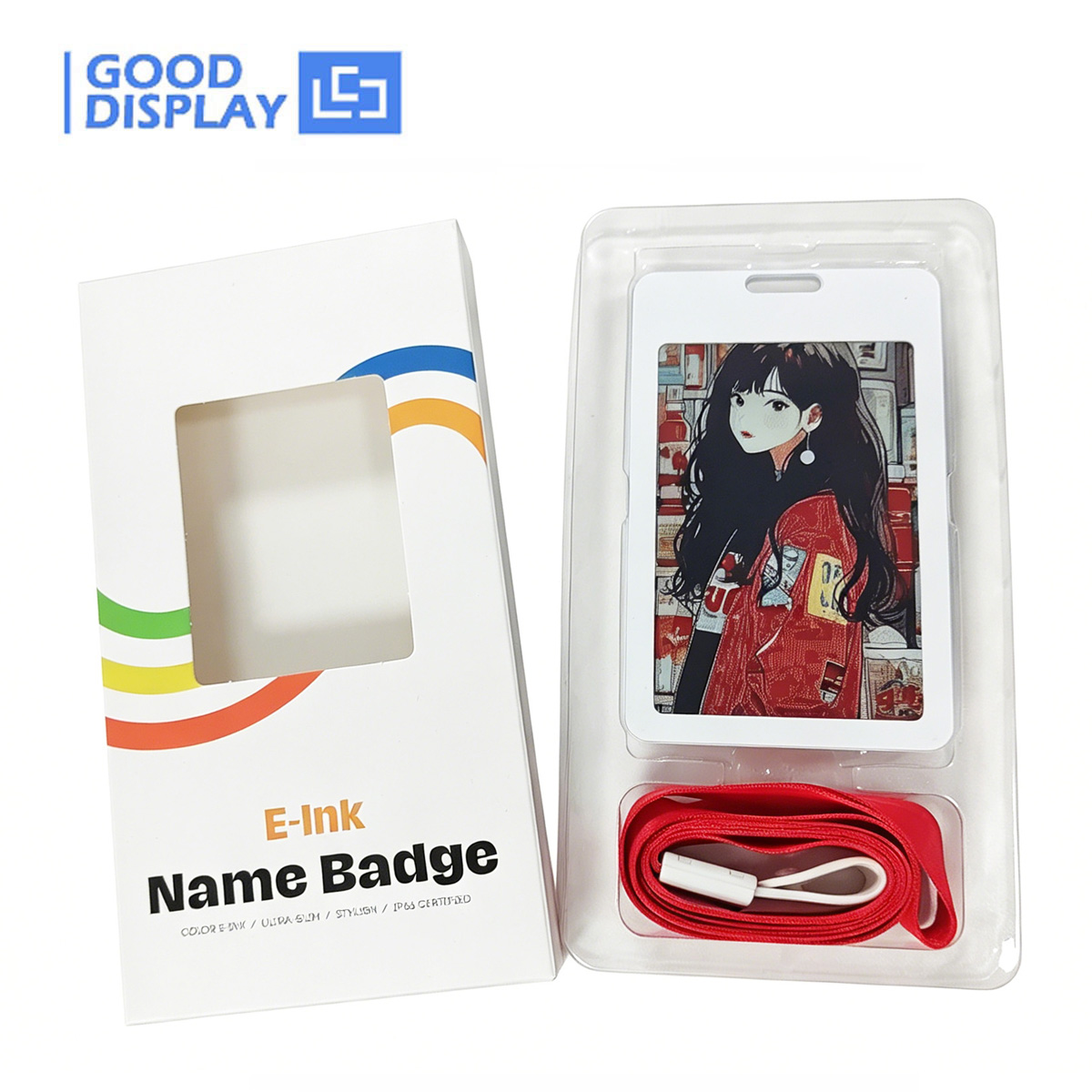 Colorful E‑Ink Smart Badge 2.9 - огляд і ціна Display Epaper 2.9