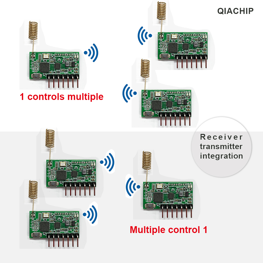 QIACHIP RF Receiving and Trans - огляд і ціна Home Automation With Arduino