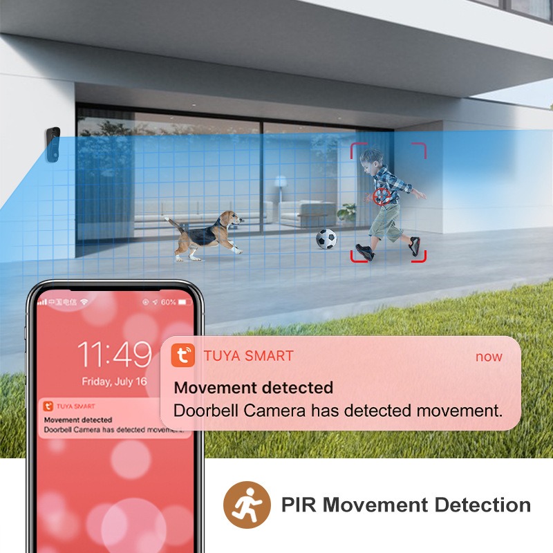 Smart Home 7 Inch WiFi Video D - огляд і ціна Smart Doorbell Wired